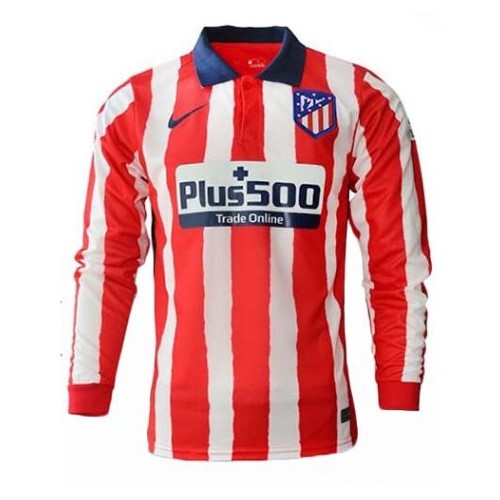 Thailand Trikot Atletico Madrid Heim ML 2020-21 Rote Fussballtrikots Günstig